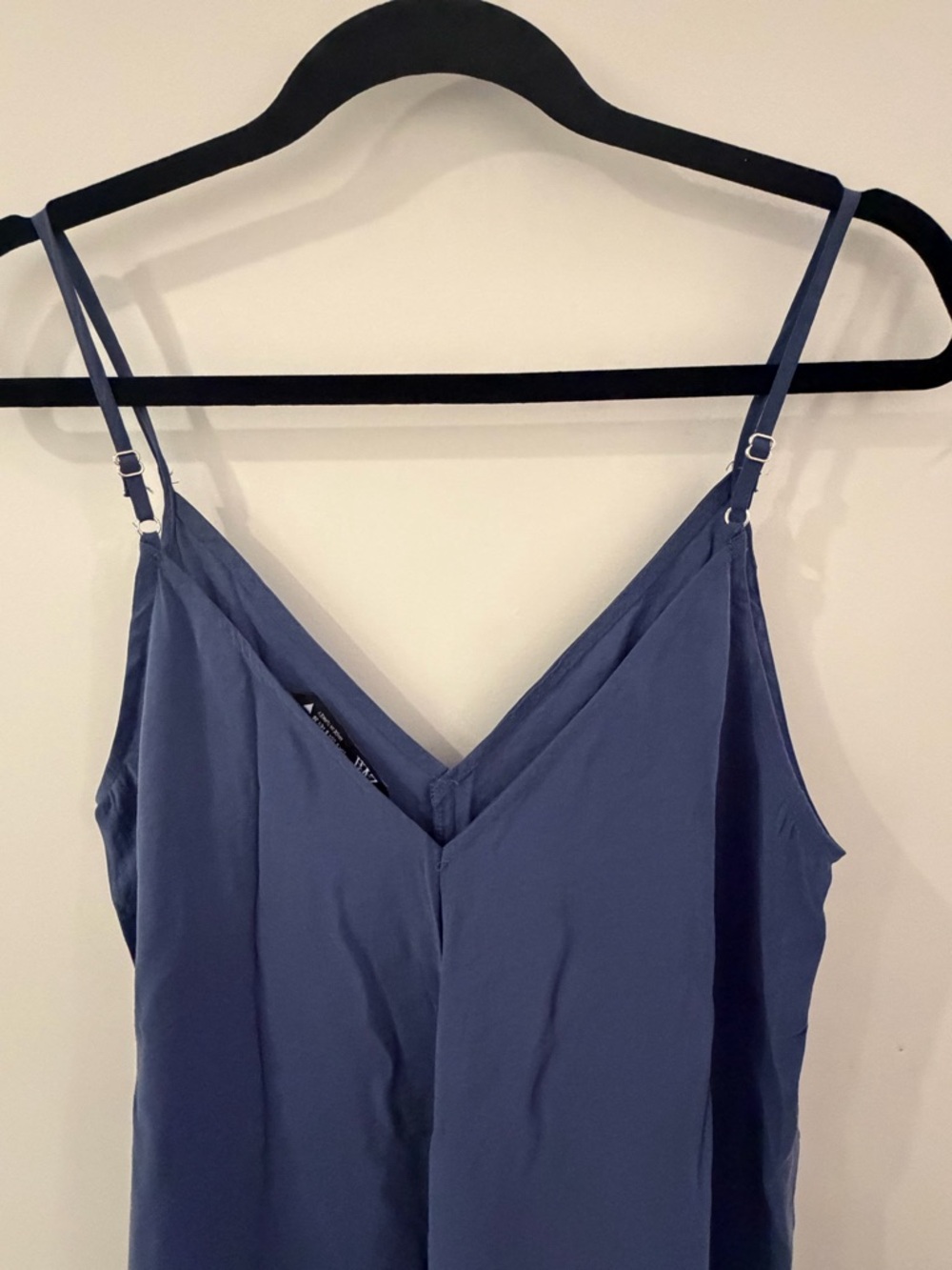 Zara V-Neck Maxi Dress in Slate Blue - Picture 3 of 6